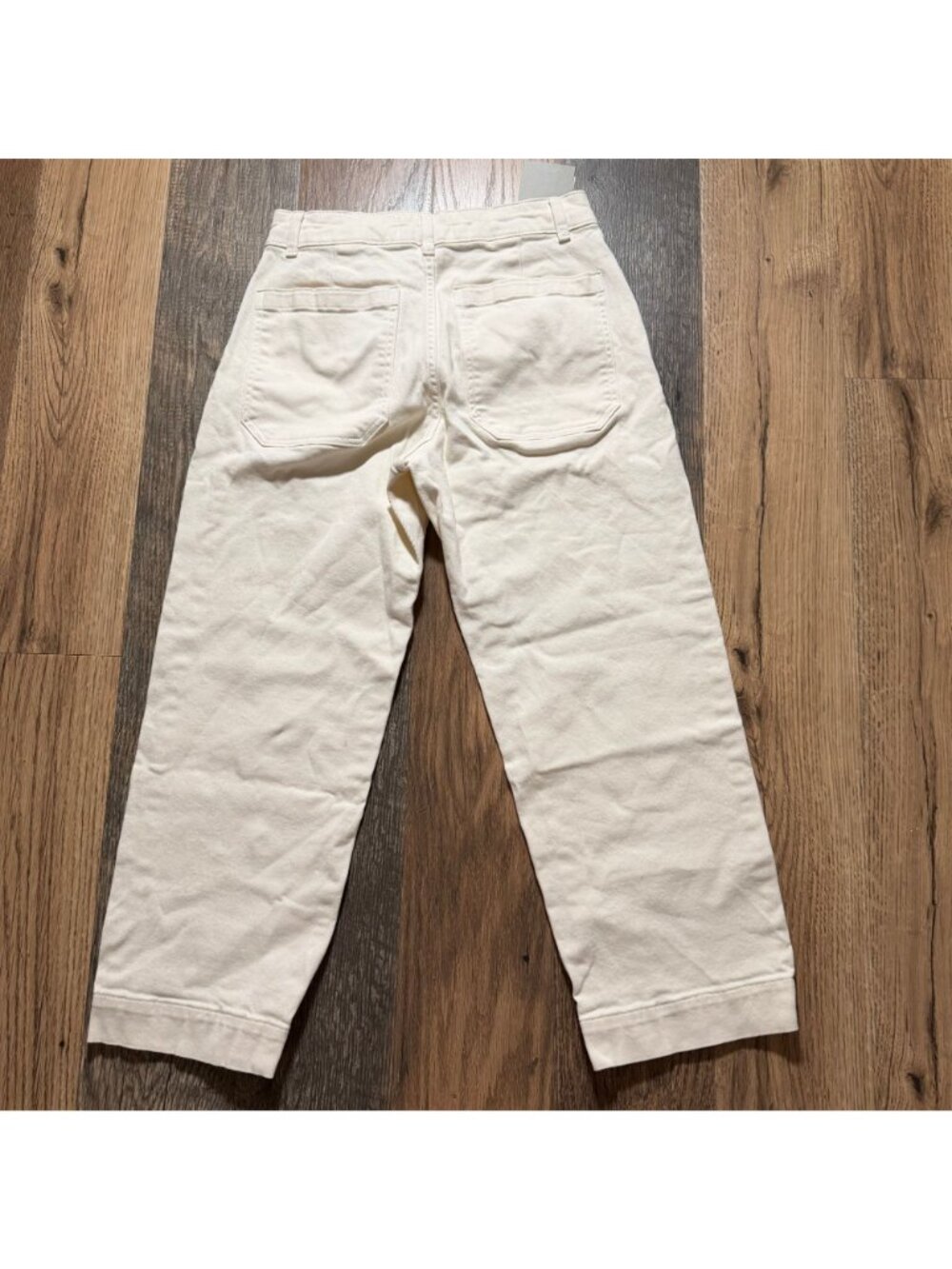 Everlane The Utility Straight Leg Pant Bone Size 8 Regular NWT - Picture 5 of 5